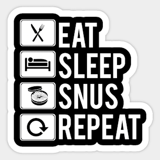 Snus Tobacco Nicotine substitute cigarette substitute non-smoker anti-smoking smoke-free smoker Sticker